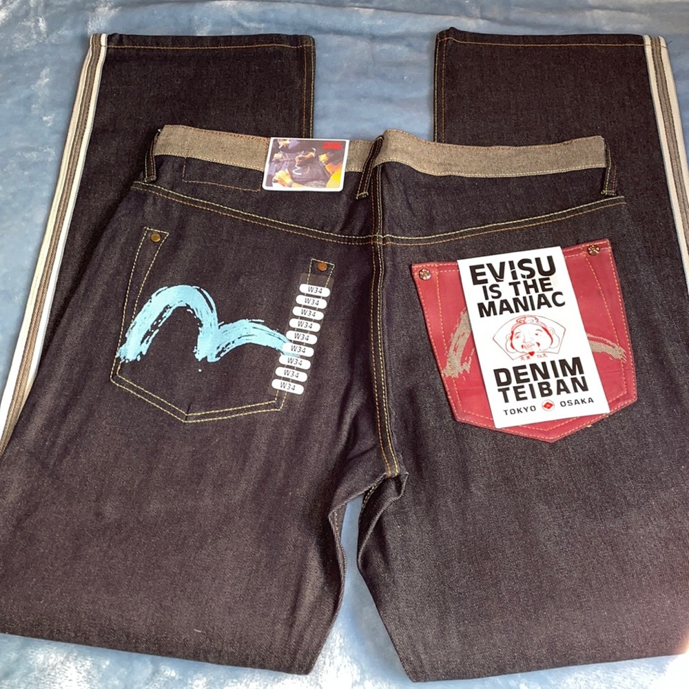 Men’s EVISU jeans